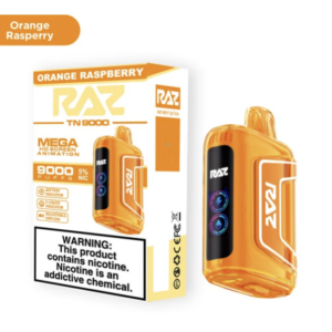 Orange Raz Vape TN9000